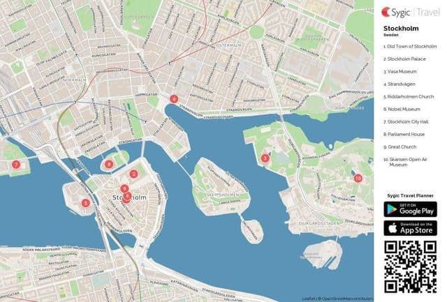 Sztokholmska mapa zabytków
